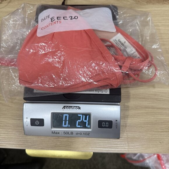 Patagonia Bikini Top Womens Small Coral Triangle Swimwear Crossback Strappy - Picture 9 of 9